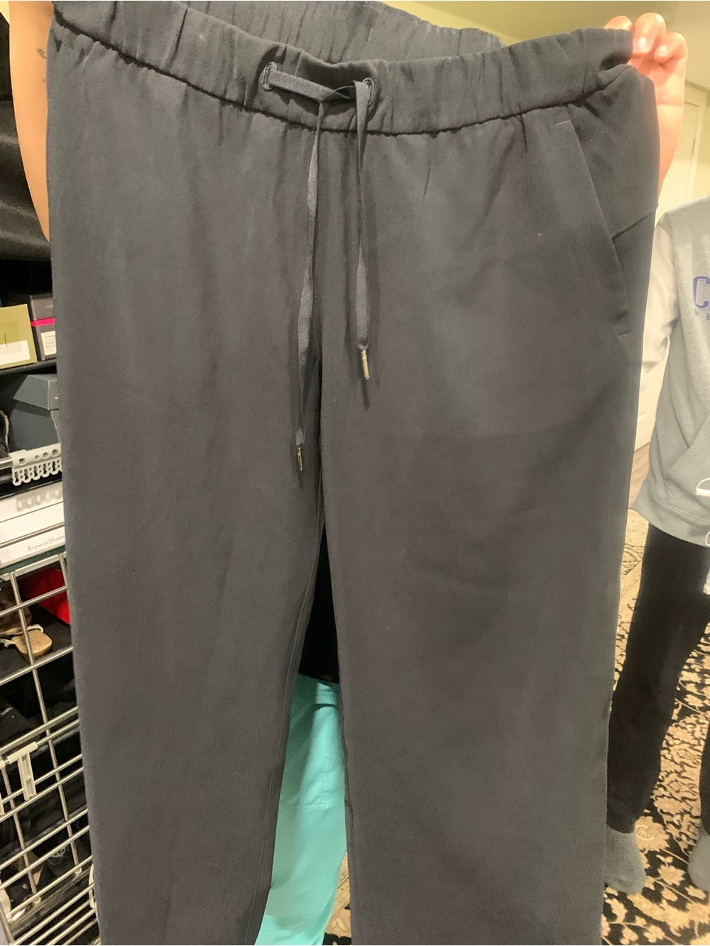Lululemon women Black Drawstring Jogger Pants
